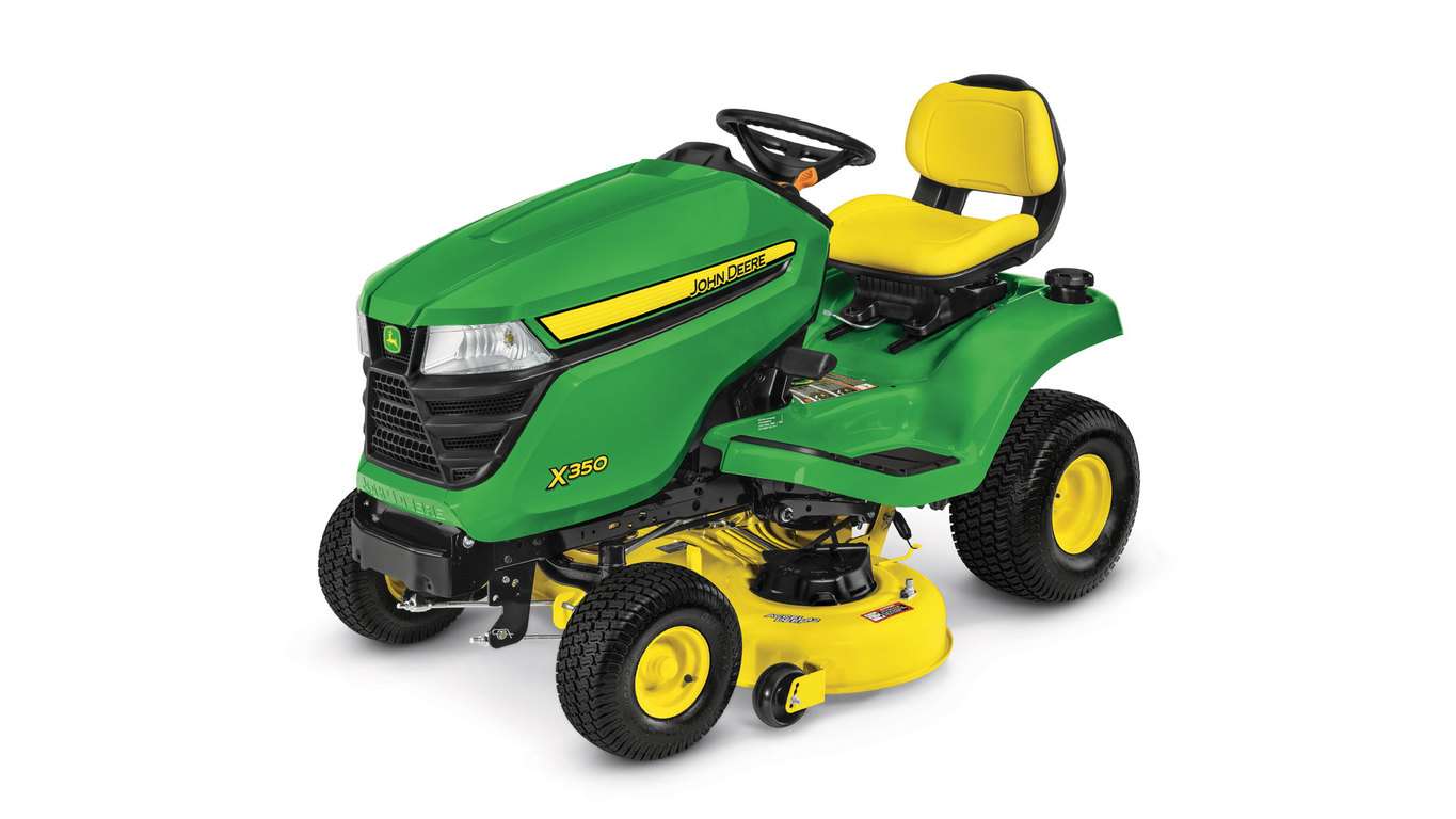 John Deere - 300 Series - X350 Lawn Tractor with 42-inch Deck