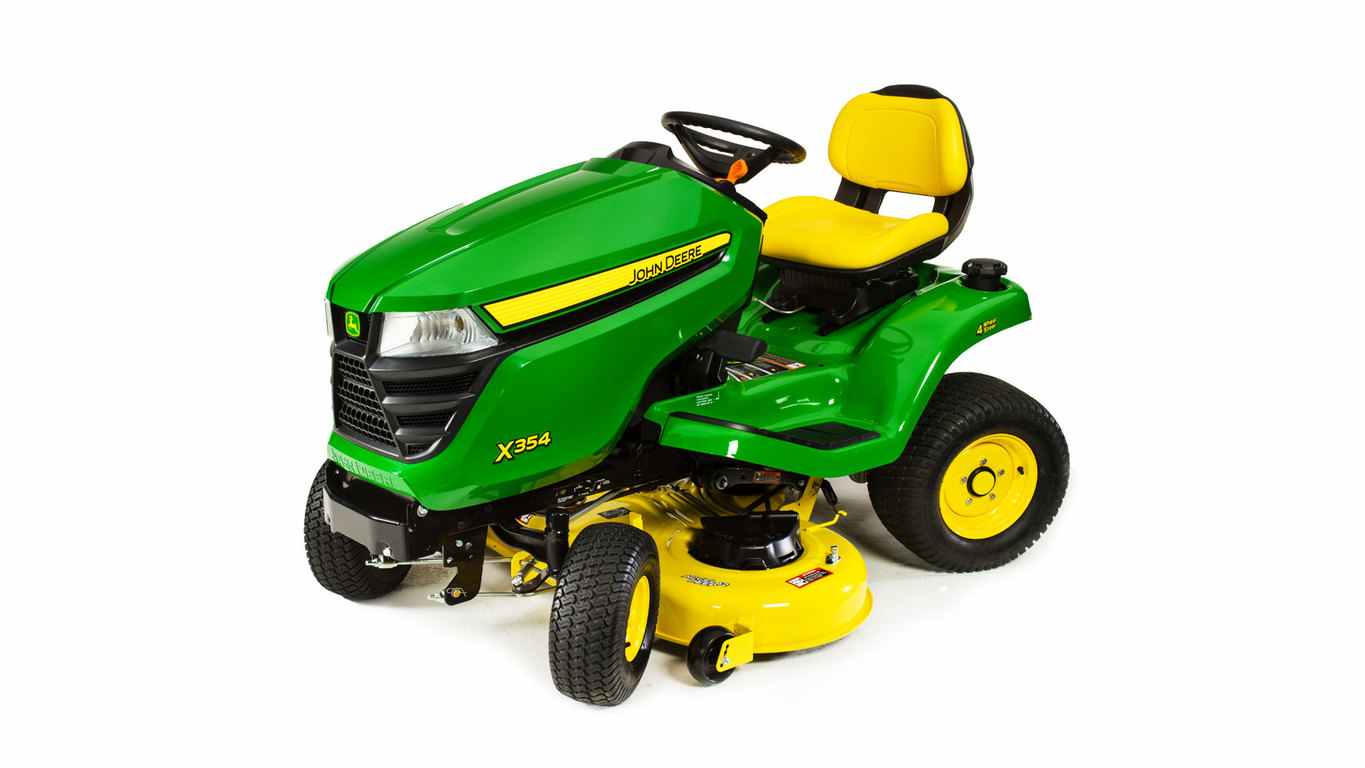John Deere - 300 Series - X354 Lawn Tractor with 42-in. Deck