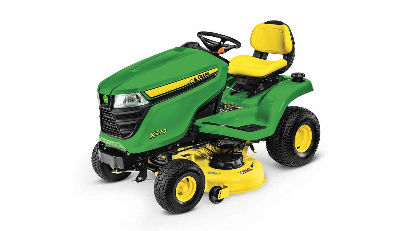 John Deere - 300 Series - X370 Lawn Tractor with 42-inch Deck