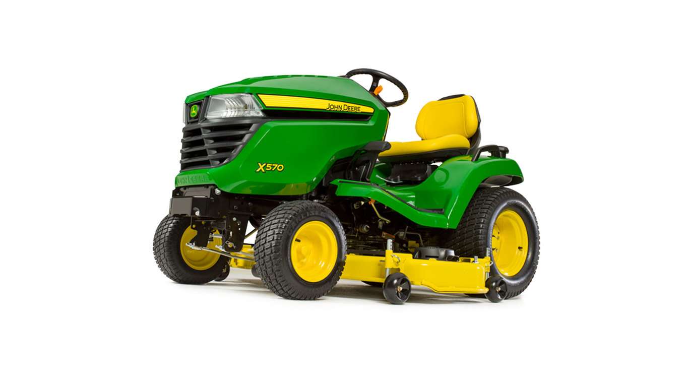 John Deere - X500 Series - X570 Lawn Tractor with 48-in. Deck